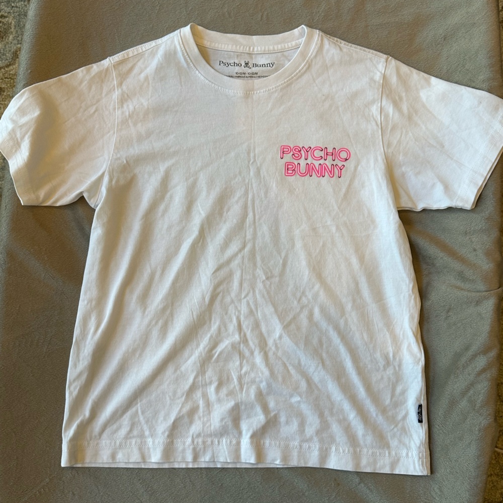 Youth Psycho Bunny T shirt Unisex Size 10-12